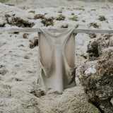 M3 Women's Cutdown Tank - Gray