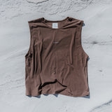 C-R™ Penultimate Crop Tee - Brown